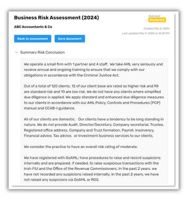 Risk Summary